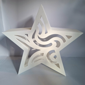 Świecznik gwiazda