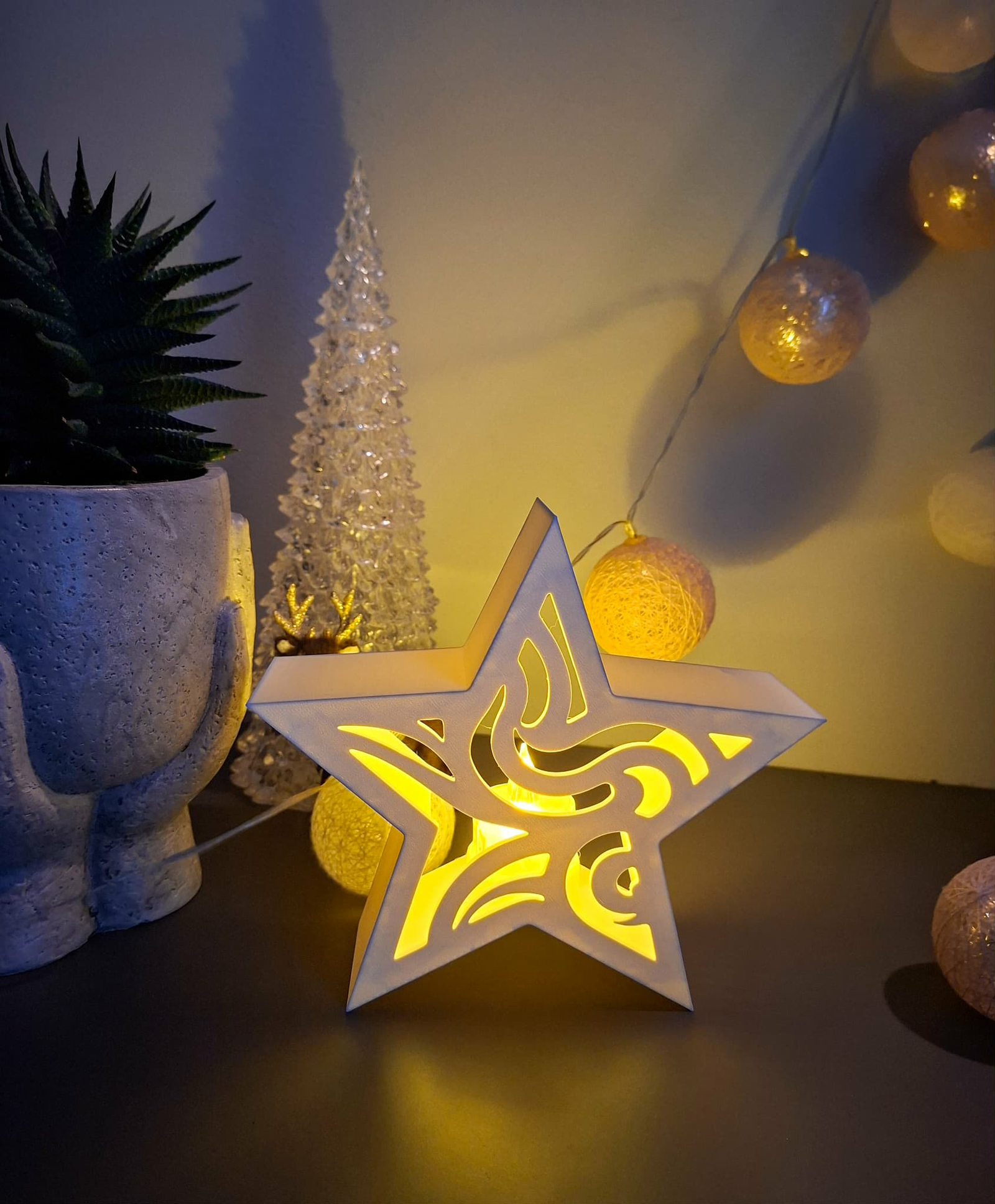 Świecznik gwiazda