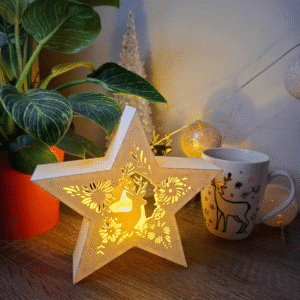 Świecznik gwiazda
