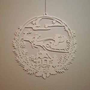 witraż Świąteczny