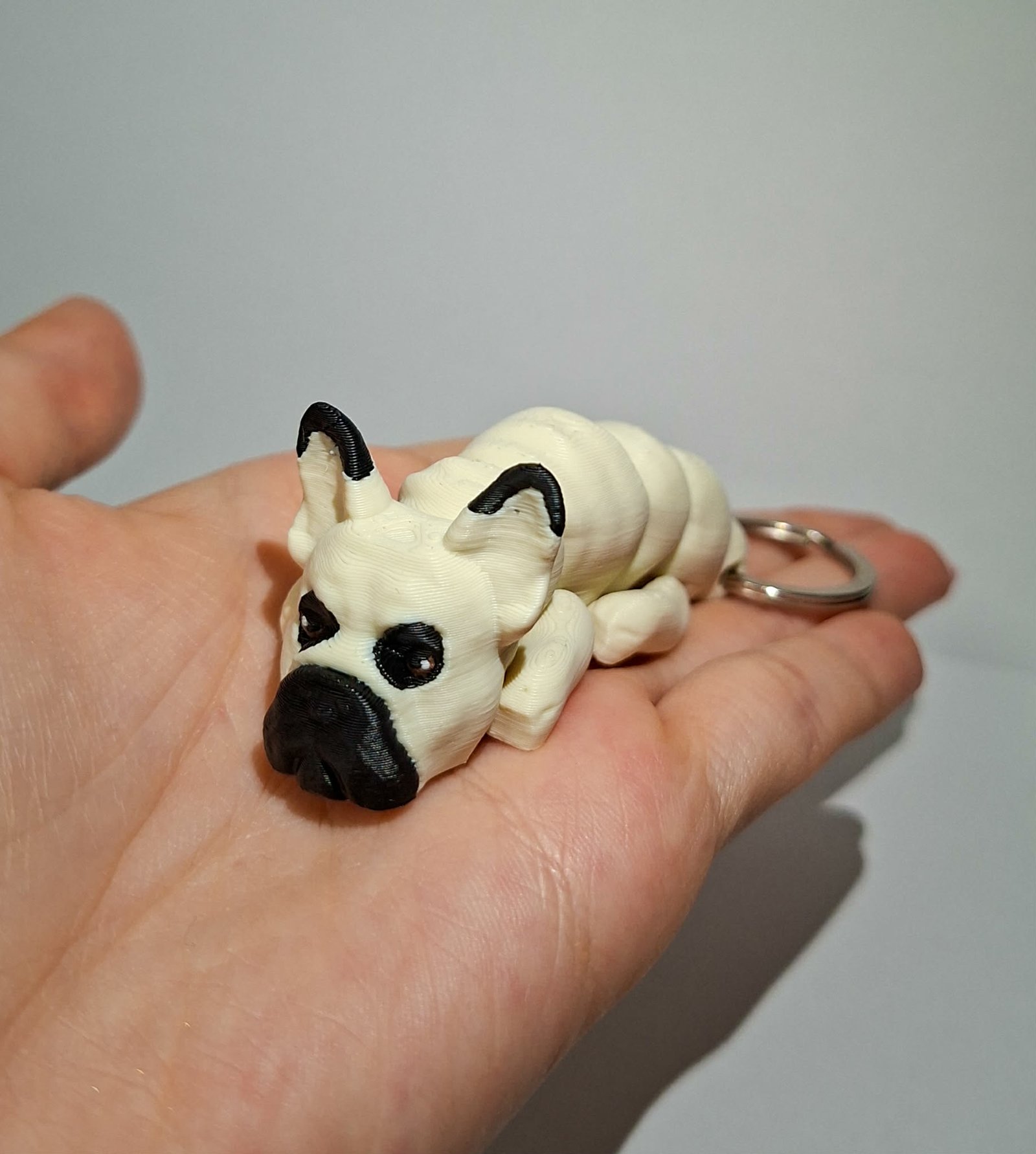 buldog francuski brelok