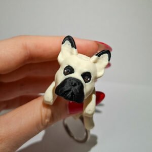 buldog francuski brelok