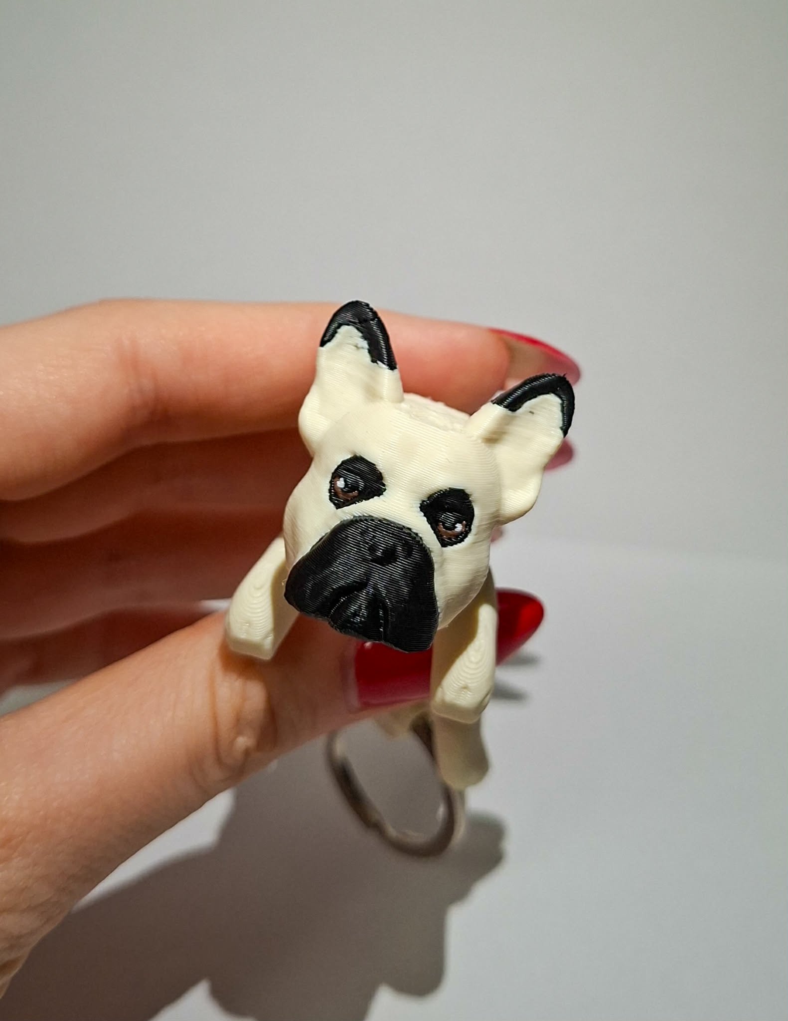 buldog francuski brelok