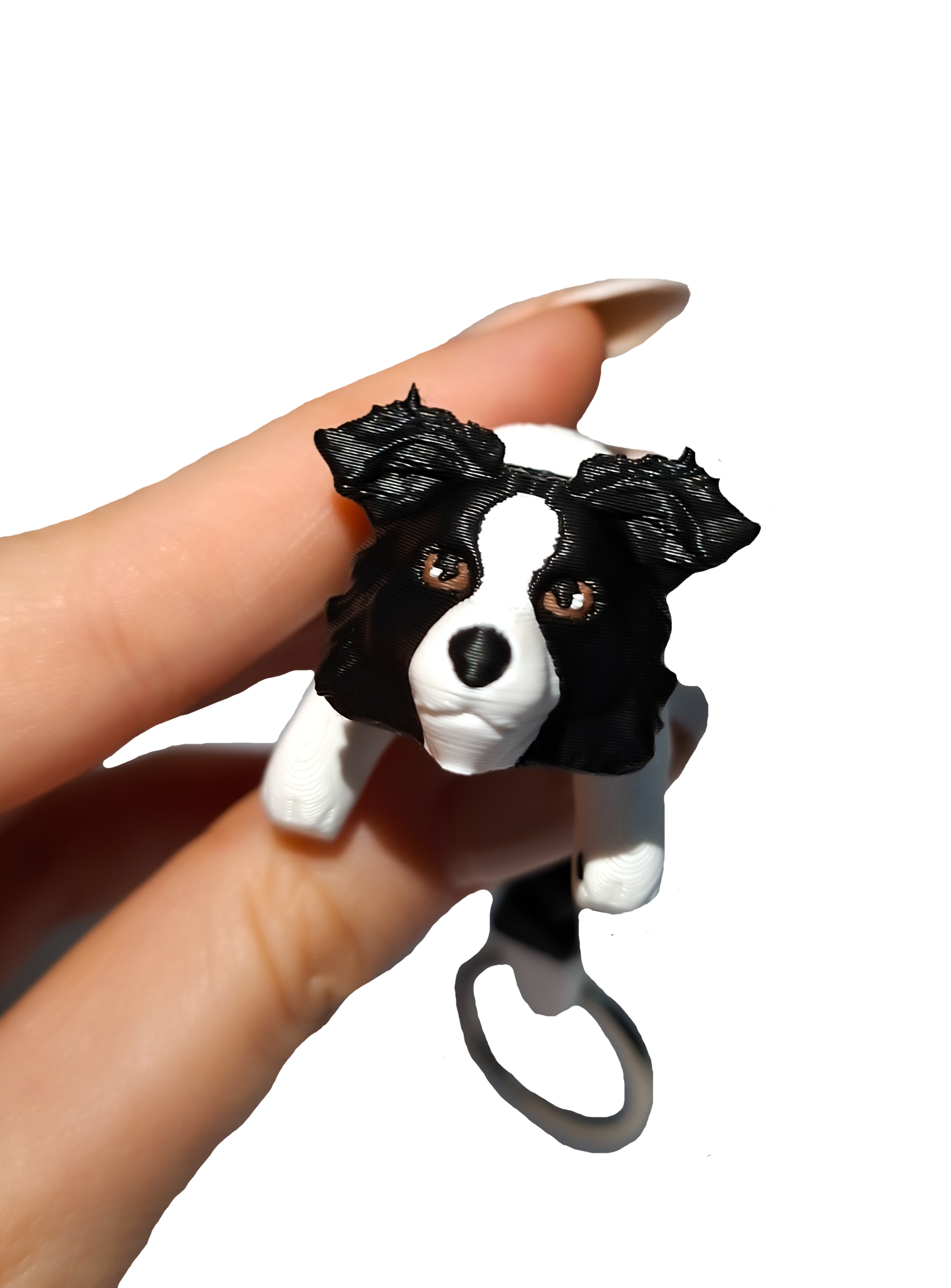 brelok border collie 3d