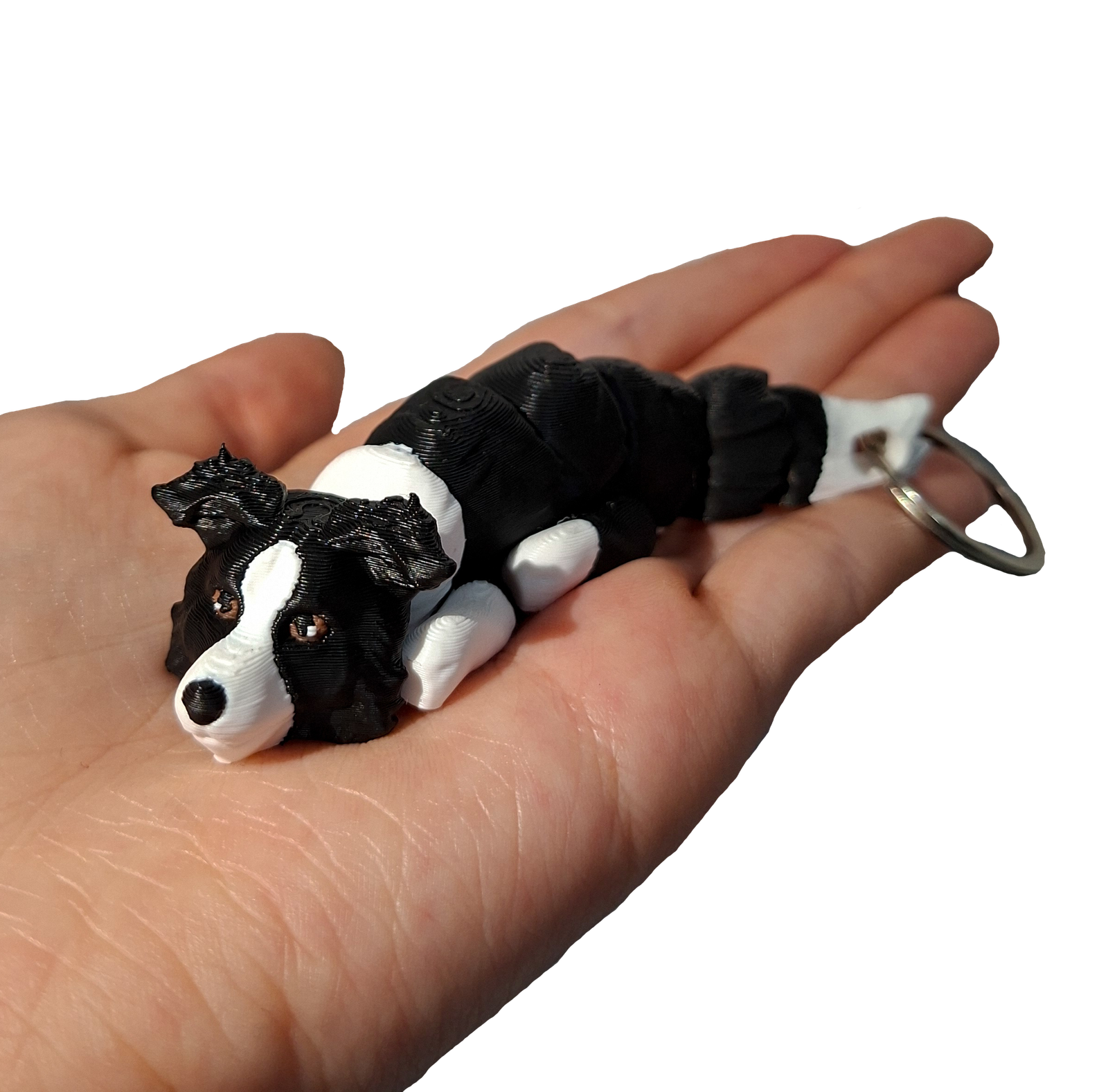 brelok border collie 3d