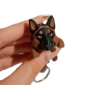 brelok owczarek niemiecki 3d brelok owczarek niemiecki 3d