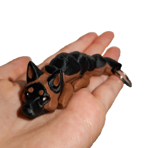 brelok owczarek niemiecki 3d brelok owczarek niemiecki 3d