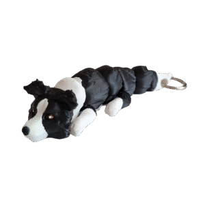 brelok border collie 3d