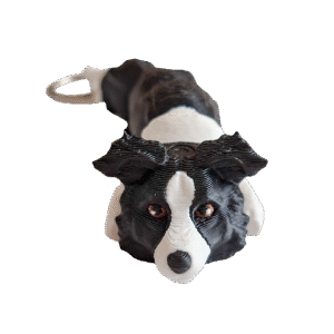 brelok border collie 3d