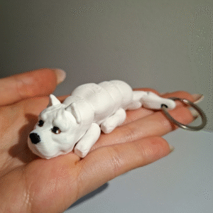 dog argentyński brelok