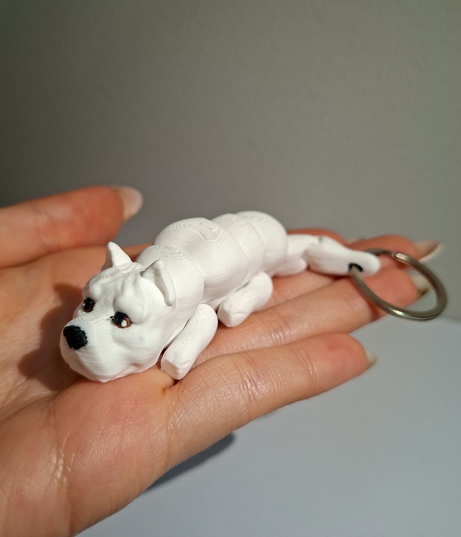 dog argentyński brelok