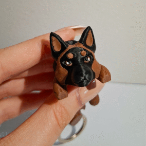 owczarek niemiecki brelok