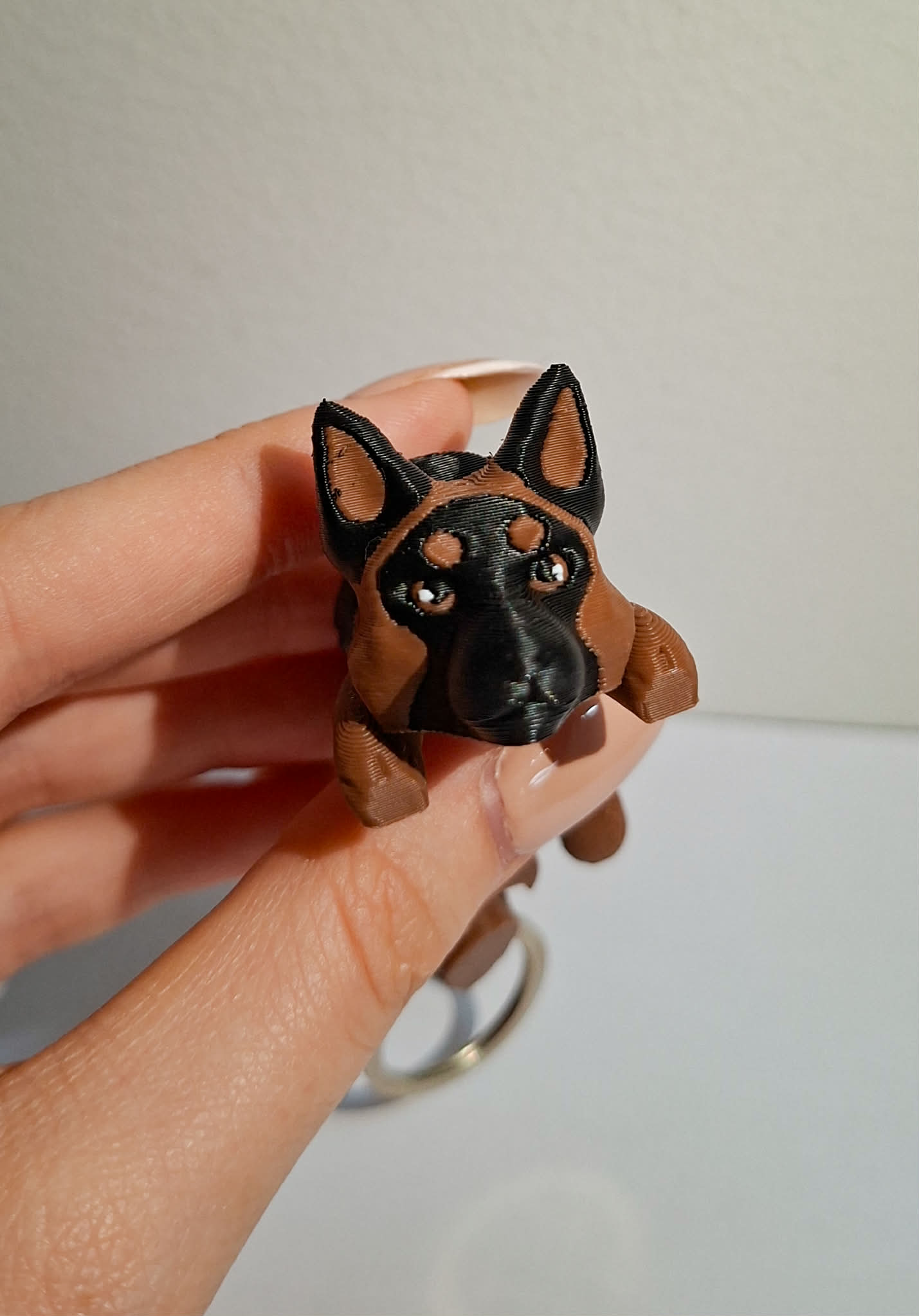 owczarek niemiecki brelok