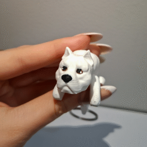 dog argentyński brelok