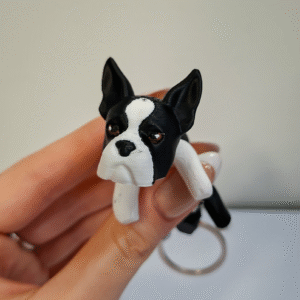 buldog francuski brelok