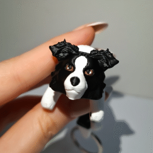 border collie brelok