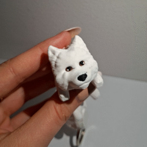 samoyed brelok