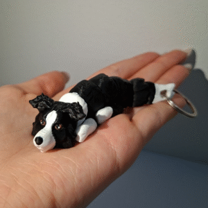 border collie brelok