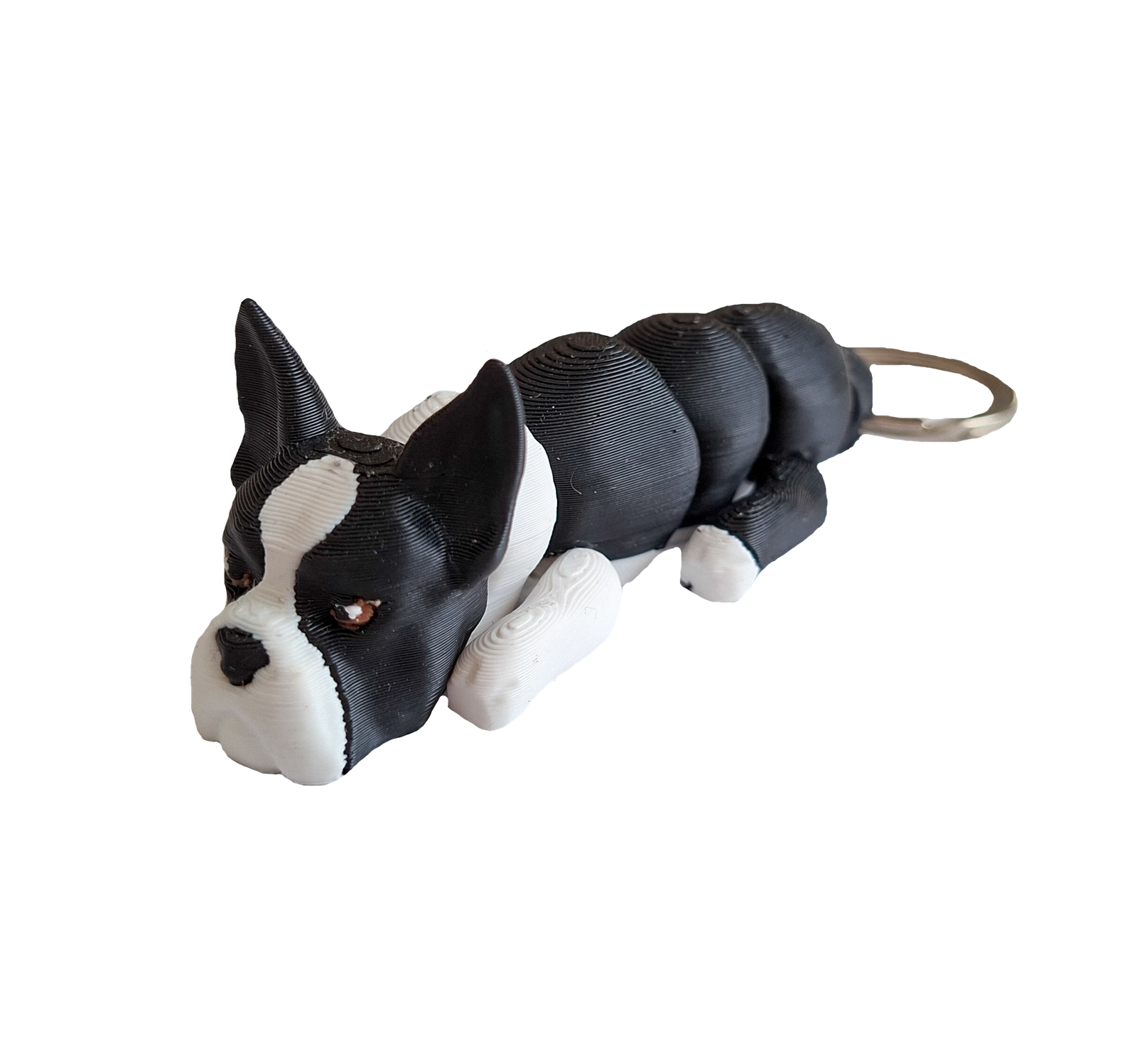 brelok boston terrier 3d