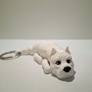 dog argentyński brelok