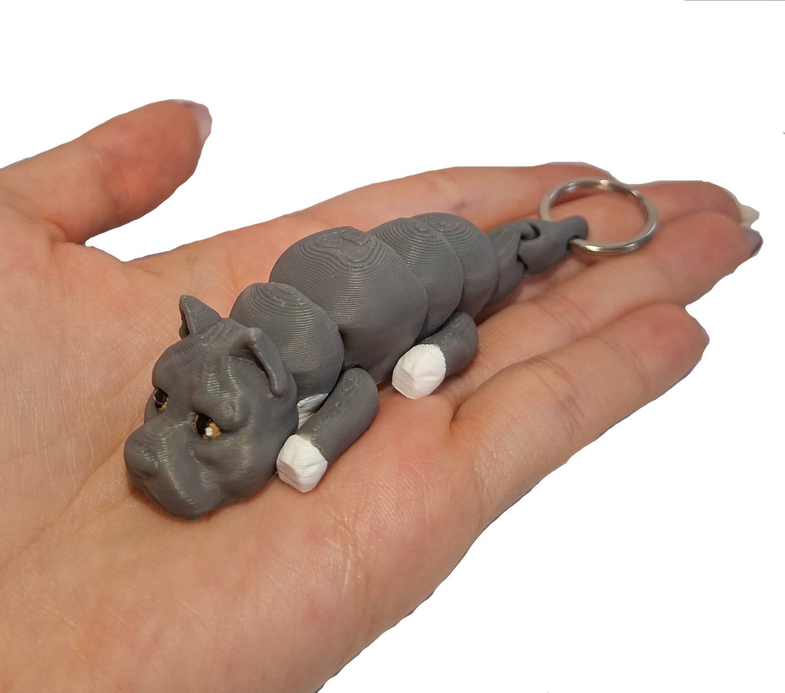 brelok american bully 3d