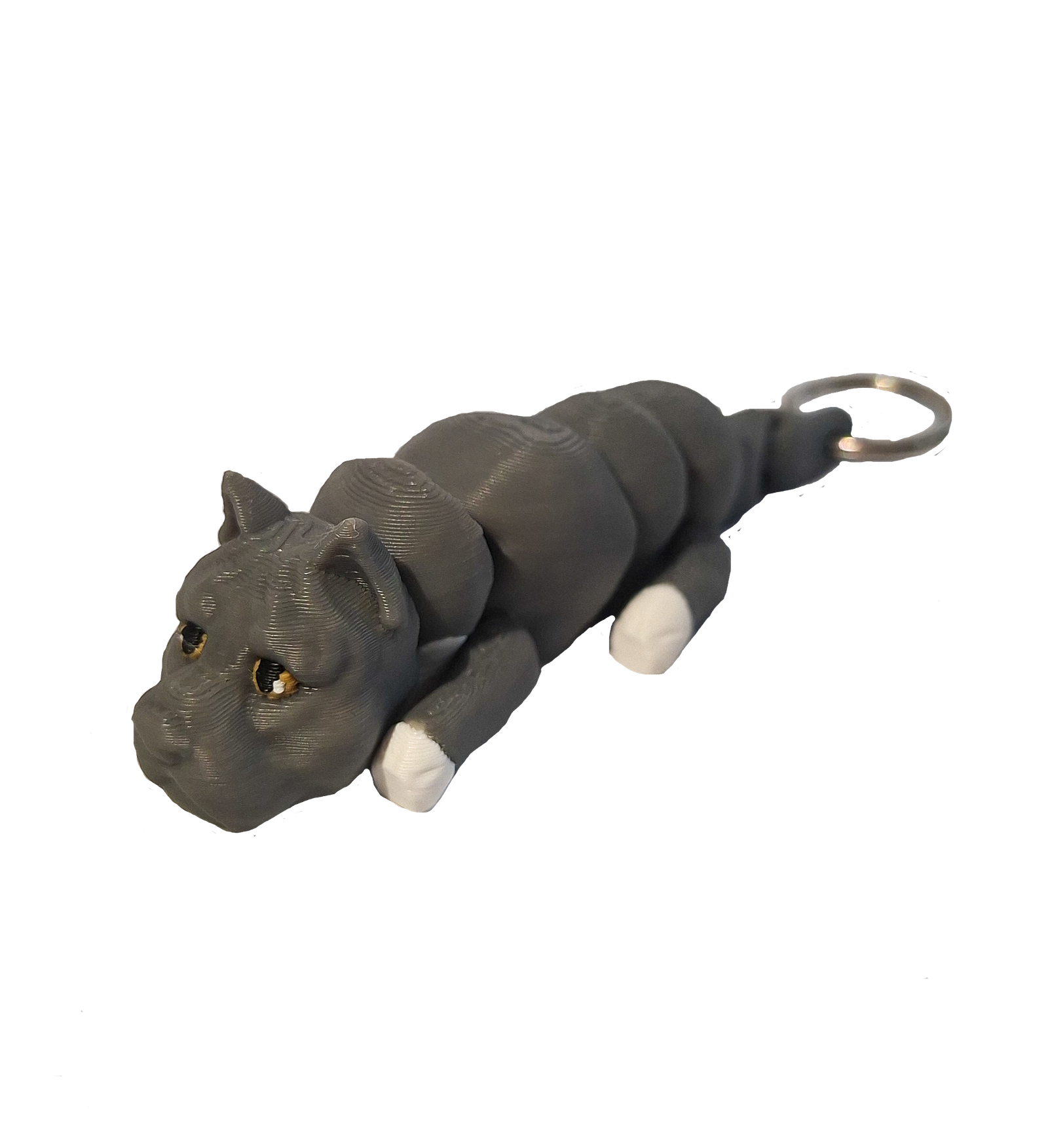 brelok american bully 3d