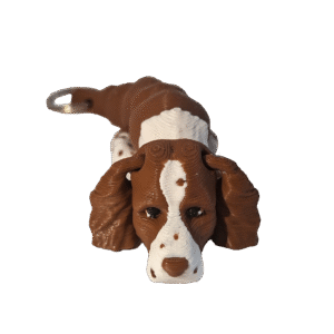 brelok springer spaniel 3d